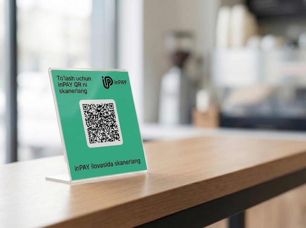 inPAY QR stendi